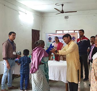 Blanket Distribution at Kalyani 27